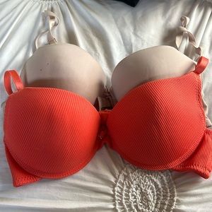 Two cute comfy bras
